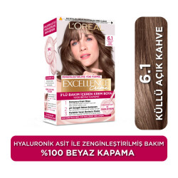 L'Oréal Paris Excellence Creme Saç Boyası 6.1 Küllü Açık Kahve - Excellence