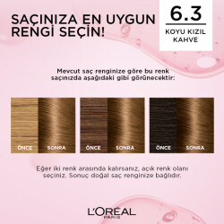 L'Oreal Paris Excellence Creme Saç Boyası 6.3 Açık Karamel - 2