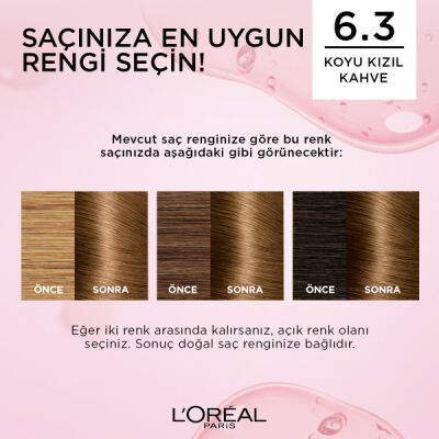 L'Oreal Paris Excellence Creme Saç Boyası 6.3 Açık Karamel - 2