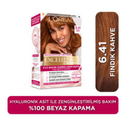 L'Oreal Excellence Creme Saç Boyası 6.41 Fındık Kahve - Excellence