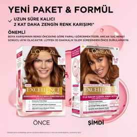 L'Oreal Excellence Creme Saç Boyası 6.41 Fındık Kahve - 2