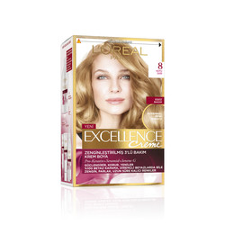 Loreal Paris Excellence Creme 8 Koyu Sarı - 1