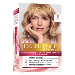 Loreal Paris Excellence Creme 8 Koyu Sarı - Excellence
