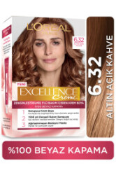 Loreal Paris Excellence Creme 6.32 Altın Açık Kahve - Excellence