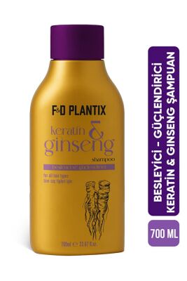 F&D Platinix Ginseng Keratin Şampuan 700 ml - 1