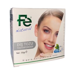 Fe - Fe Diş Tozu Naturel 50 Gr