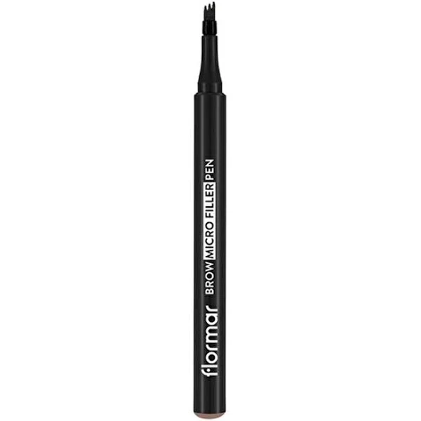 Flormar - Flormar Brow Micro Filler Pen Kaş Doldurucu Kalem 01 Light Brown