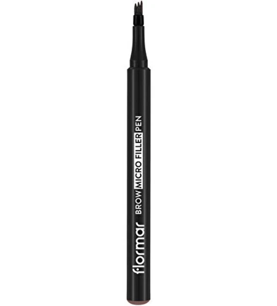 Flormar Brow Micro Filler Pen Kaş Doldurucu Kalem 02 Medium Brown - Thumbnail