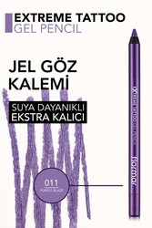 Flormar Extreme Tattoo Gel Pencil Göz Kalemi 11 Purple Blaze - Thumbnail