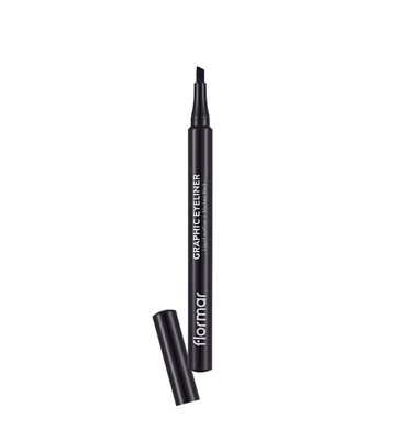 Flormar Graphic Eyeliner -Black - 1