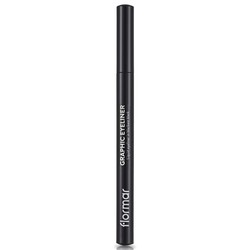 Flormar Graphic Eyeliner -Black - Thumbnail