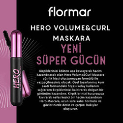 Flormar Hero Volume & Curl Maskara - Thumbnail