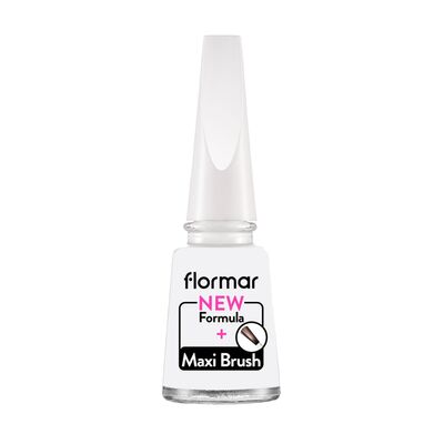 Flormar Oje 400 Bright White - 1