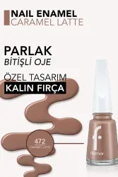 Flormar Oje 472 Caramel Latte - 2