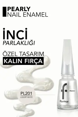 Flormar Pearly Oje PL201 - 2