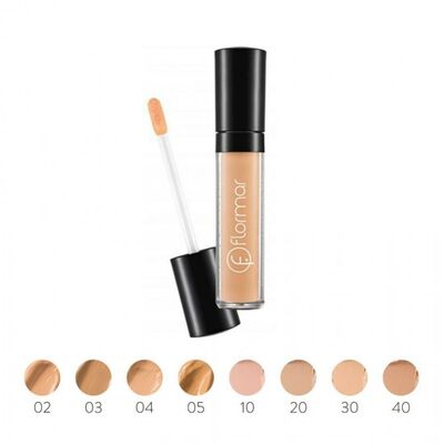 Flormar Perfect Coverage Liquid Concealer Kapatıcı 005 Soft Beige - 3