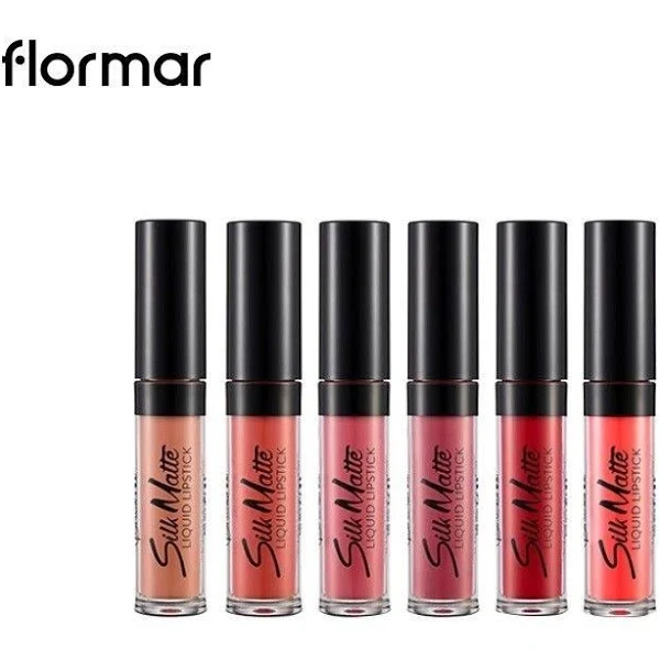Flormar Silk Matte Liquid Lipstick 15 Pretty Plum - Thumbnail