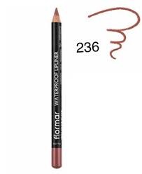 Flormar Waterproof Lipliner 236 Nut Cookie - Thumbnail