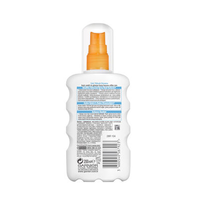 Garnier Ambre Solaire Sensitive Advanced Koruyucu Sprey SPF+ 200 ml - 4