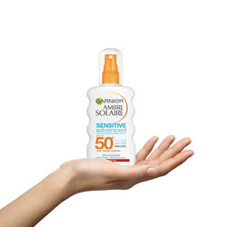 Garnier Ambre Solaire Sensitive Advanced Koruyucu Sprey SPF+ 200 ml - Thumbnail