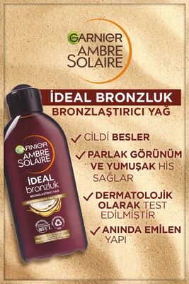 Garnier Ambre Solaire Yoğun Bronzlaştirici Yağ 200 ml