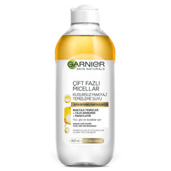 Garnier Çift Fazli Micellar Kusursuz Makyaj Temizleme Suyu 400 ml - Thumbnail