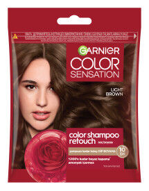 Garnier Color Shampoo Retouch Şampuan Kolaylığında Dip Boyası Açık Kahve 5.0 - 1