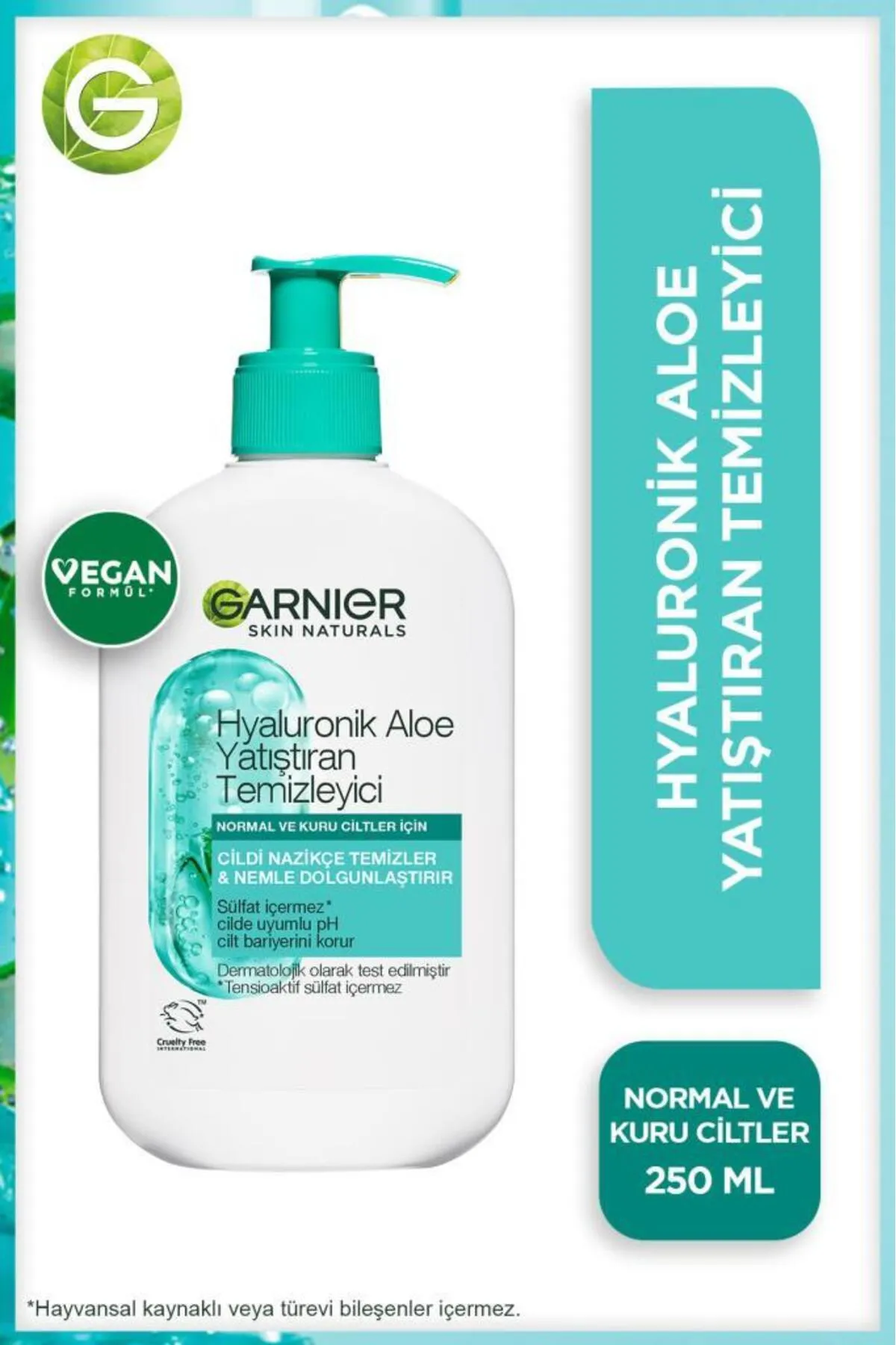 Garnier - Garnier Hyaluronik Aloe Yatıştıran Temizleyici 250 ml