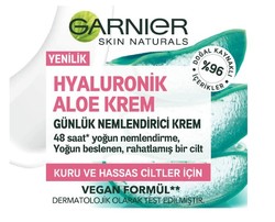 Garnier Hyaluronik Aloe Günlük Nemlendirici Krem 50 ml - Thumbnail