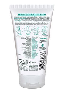 Garnier Hyaluronik Aloe Yüz Yıkama Köpüğü 150 ml