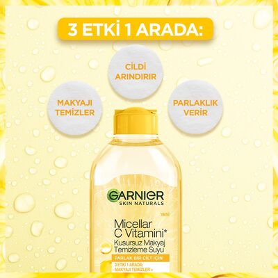 Garnier Micellar C Vitamini Kusursuz Makyaj Temizleme Suyu 400 ml