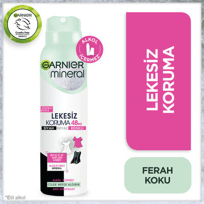 Garnier Mineral Lekesiz Koruma 48 Saat Çiçeksi Koku 150 ml - 3