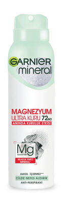 Garnier Mineral Magnezyum 72 Saat Sprey Deodorant 150 ml