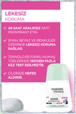 Garnier Mineral Lekesiz Koruma 48 Saat Roll-On Deodorant 50 ml 