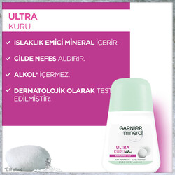 Garnier Mineral Ultra Kuru 48 Saat Roll On 50 ml - Thumbnail