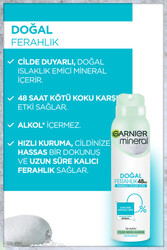 Garnier Mineral Doğal Ferahlık 48 Saat Spray Deodorant 150 ml - Thumbnail