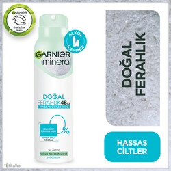 Garnier Mineral Doğal Ferahlık 48 Saat Spray Deodorant 150 ml - Thumbnail