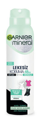 Garnier Mineral Lekesiz Koruma 48 Saat Ferah Koku Spray Deodorant 150 ml