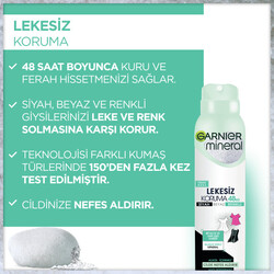 Garnier Mineral Lekesiz Koruma 48 Saat Ferah Koku Spray Deodorant 150 ml - Thumbnail