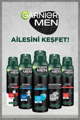 Garnier Men Lekesiz Koruma Spray Deodorant 72 Saat 150 ml