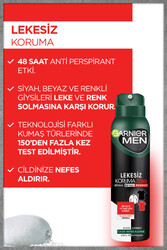 Garnier Men Lekesiz Koruma Spray Deodorant 72 Saat 150 ml - Thumbnail