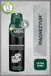 Garnier Men Magnezyum Ultra Kuru Deodorant 150 ml - Thumbnail