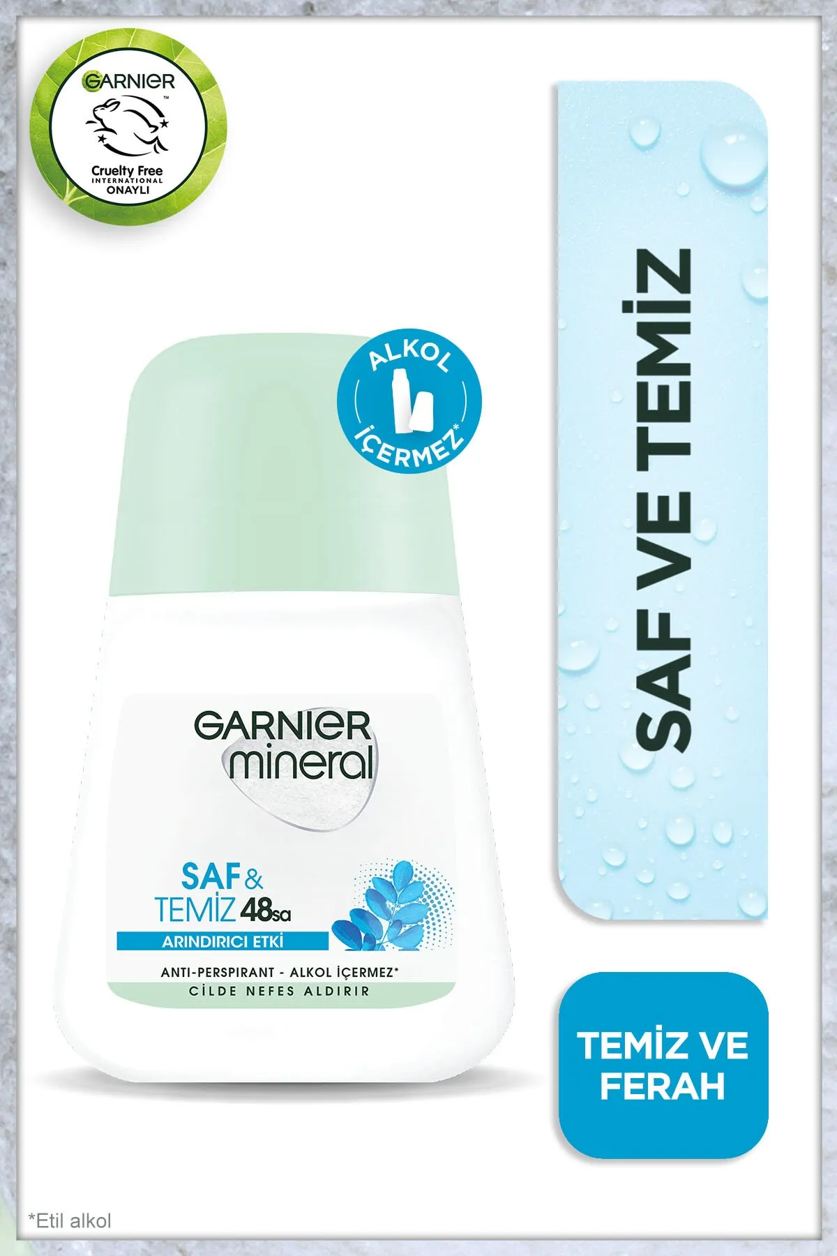 Garnier Mineral Saf&Temiz 48 Saat Roll-On 50 ml - 3