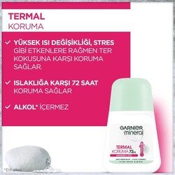 Garnier Mineral Termal Koruma 72 Saat Roll-On Deodorant - Thumbnail