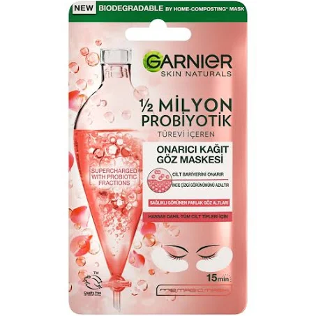 Garnier Probiyotik Onarıcı Kağıt Göz Maskesi 6 gr - 1