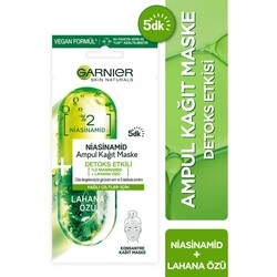 Garnier - Garnier Niasinamid Detoks Etkili Ampul Kağıt Maske