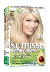 Garnier Nutrisse Ultra Creme Saç Boyası 10.1A Ekstra Açık Küllü Sarı - Garnier