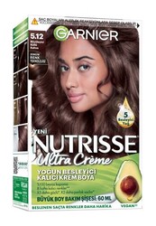 Garnier - Garnier Nutrisse Ultra Creme Saç Boyası 5.12 Büyüleyici Küllü Kahve