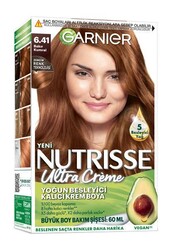 Garnier - Garnier Nutrisse Ultra Creme Saç Boyası 6.41 Bakır Kumral
