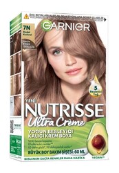 Garnier - Garnier Nutrisse Ultra Creme Saç Boyası 7N Doğal Kumral